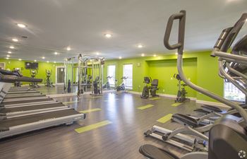 Fully equipped fitness center